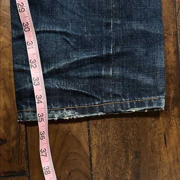 NWT Cult Of Individuality SAMPLE Rebel Straight Selvedge Denim Jeans C239 - Picture 10 of 11